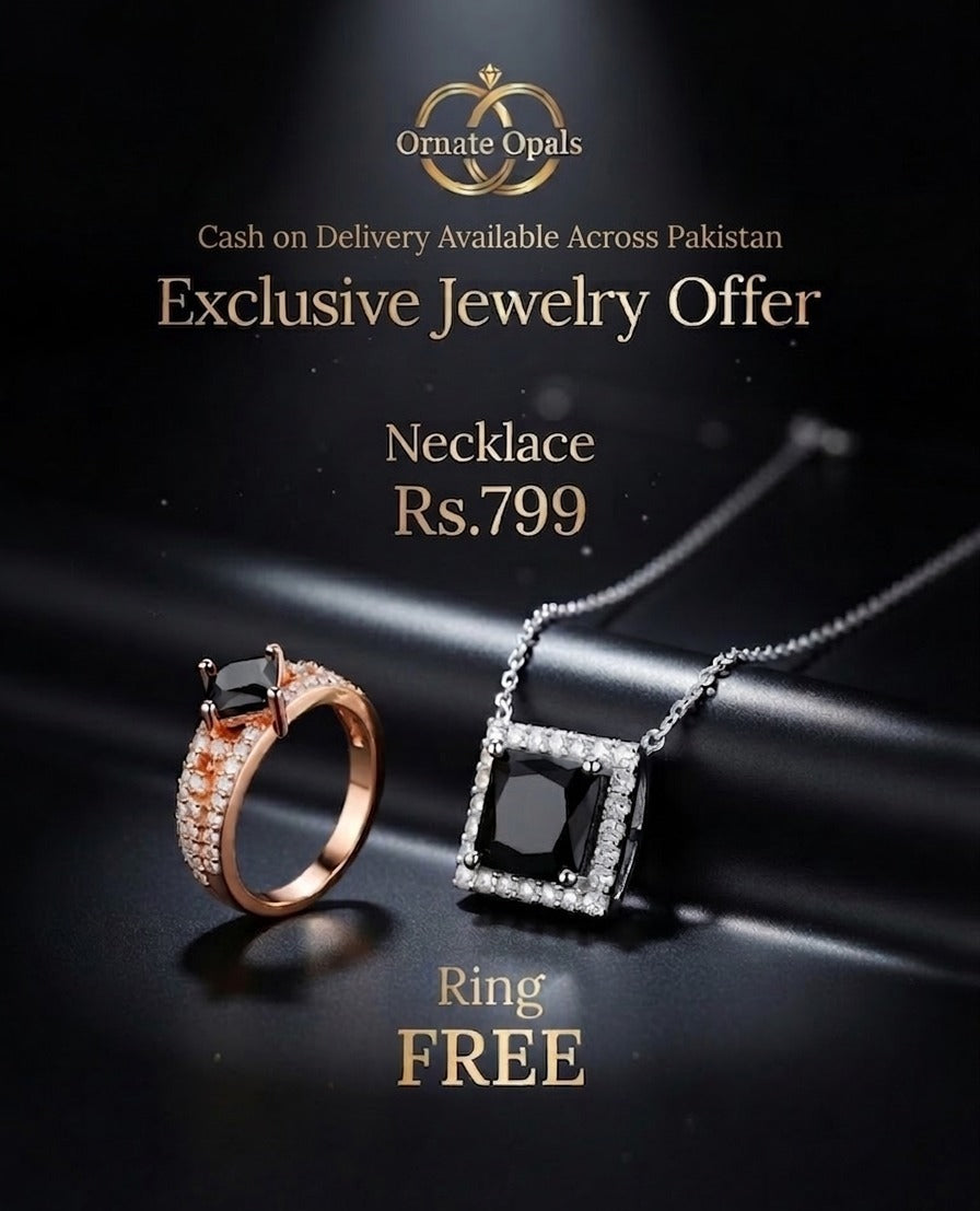 Royal Sapphire Halo Necklace